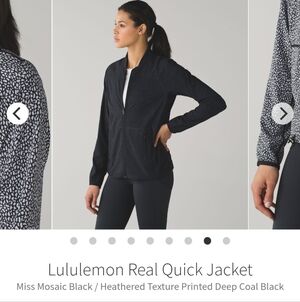 Lululemon Real Quick Jacket